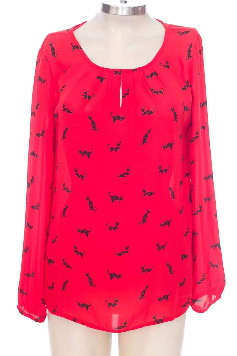 Blusa color Rojo - Esprit