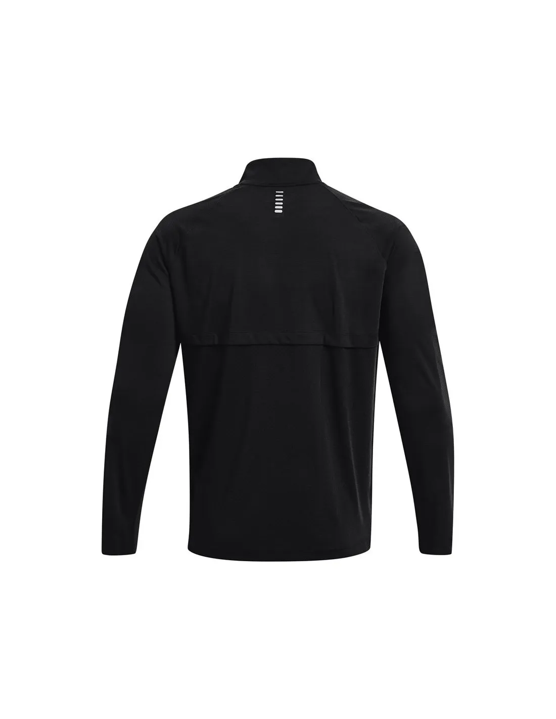 Camiseta de running Under Armour STR Zip Hombre Blk