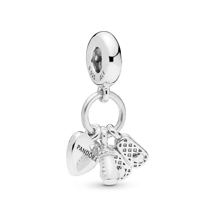 Charm colgante en plata de ley Mi Bebe