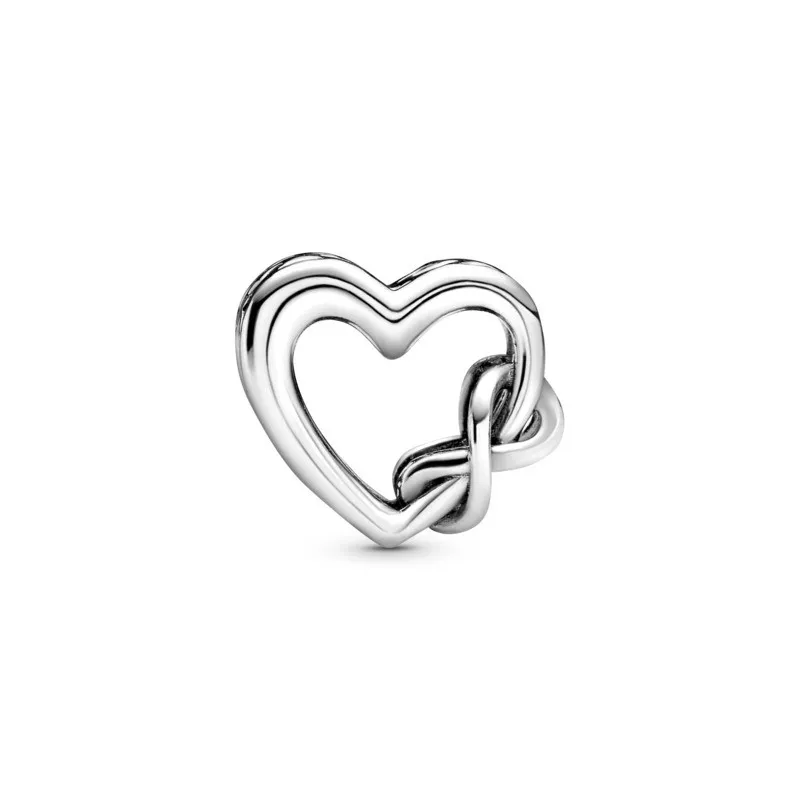 Charm en plata de primera ley Love You Mum Corazón Infinito