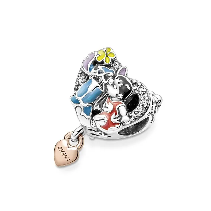 PANDORA CHARM OHANA LILO & STITCH DE DISNEY 781682C01