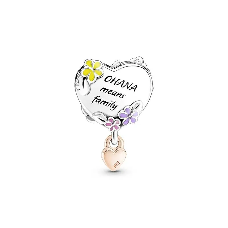 PANDORA CHARM OHANA LILO & STITCH DE DISNEY 781682C01