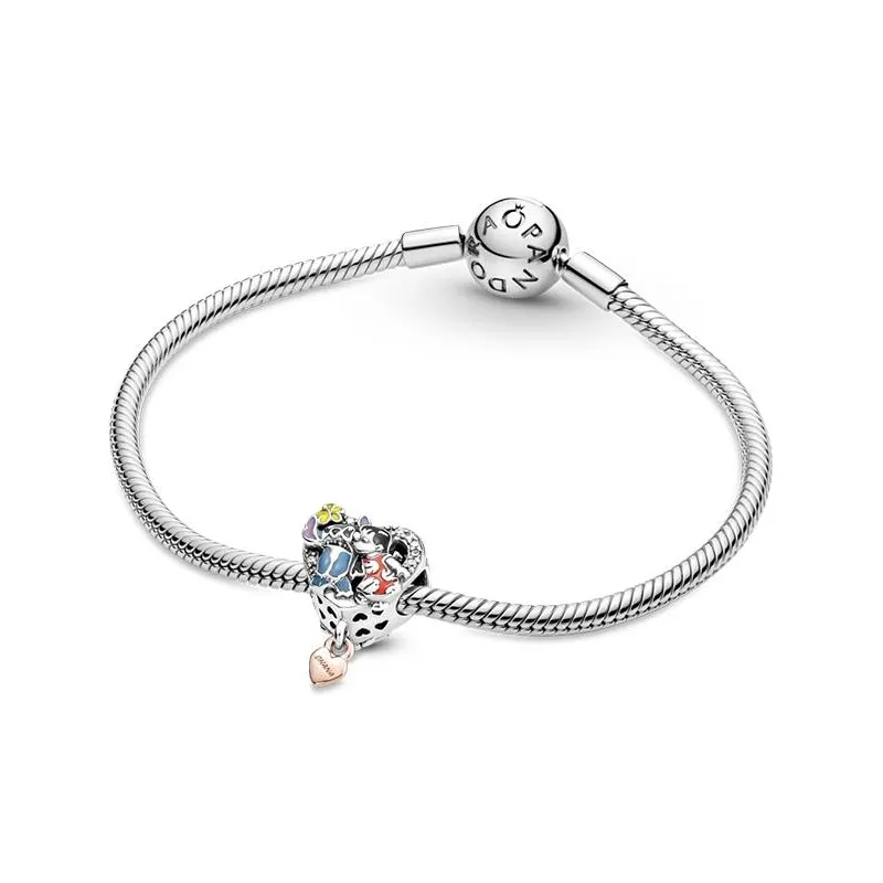 PANDORA CHARM OHANA LILO & STITCH DE DISNEY 781682C01