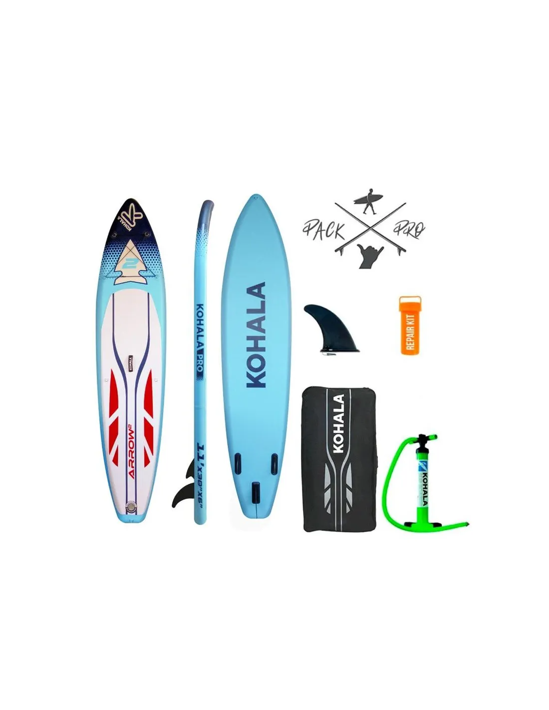 Tabla Paddle Surf Hinchable Kohala Arrow 2 11"